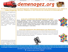 Tablet Screenshot of demenagez.org
