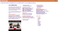 Desktop Screenshot of demenagez.info